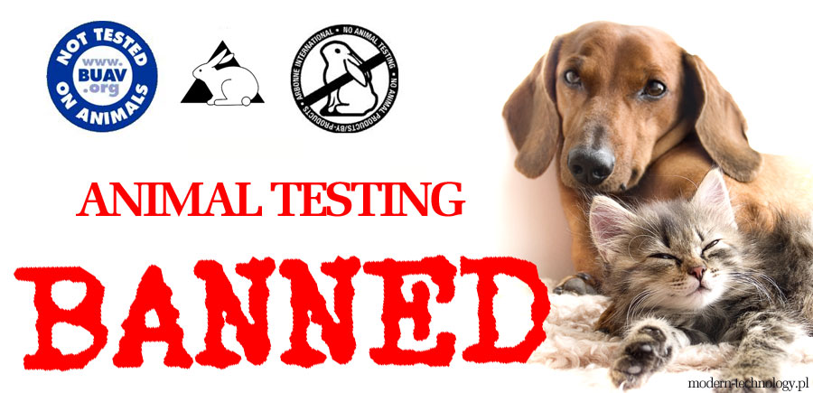 zakaz testowania kosmetyków na zwierzętach